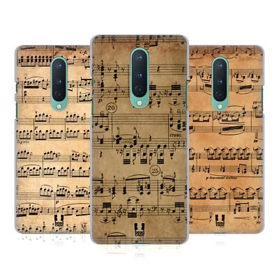 HEAD CASE DESIGNS MUSIC SHEETS HARD BACK CASE FOR ONEPLUS ASUS AMAZON - Image 1 of 4