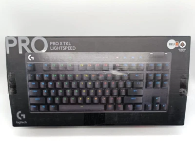 Logitech G PRO X TKL Kabellose Gaming-Tastatur - Schwarz QWERTZ Deutsch GX-Brown - Bild 1 von 4