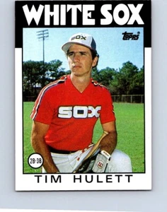 VINTAGE BASEBALL CARD TOPPS 1986 CHICAGO WHITE SOX TIM HULETT NO68 - Picture 1 of 2