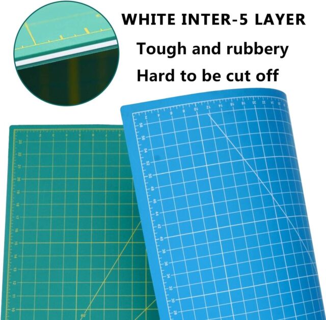 Size A1 24 X 36 Self-healing CUTTING MAT Reversible Inches and Centimeters  Thoughtful Design 5 Layer Mat, Finest Available 