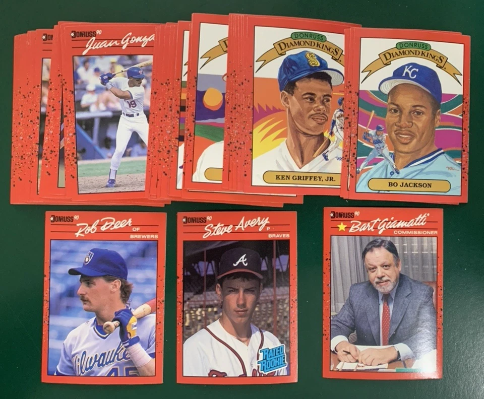 1990 Donruss Baseball SET BREAK singles - stars, rookies, HOFers, #501-716 - Image 1 of 1
