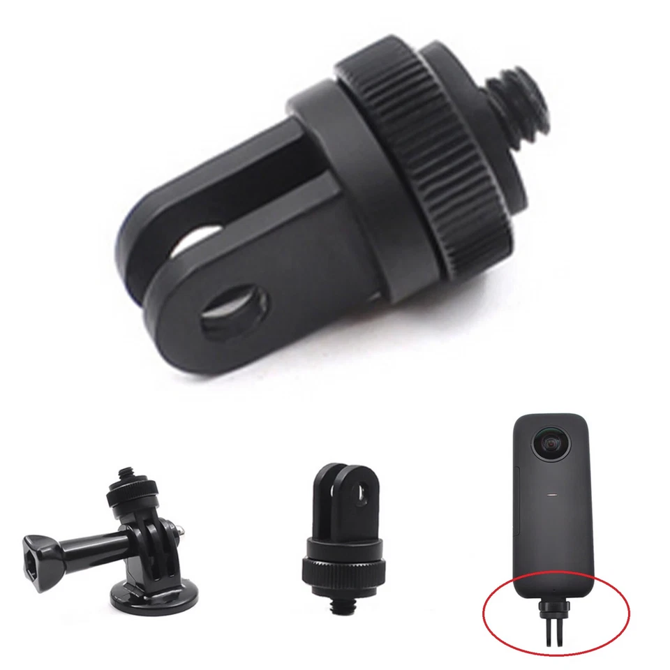 Camera Connector Base Screw Adapter For Insta360 ONE X2/X/R Camera Accessories - Image 1 of 4