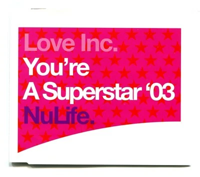 5 Mixes: Love Inc. – You're A Superstar '03; CD Single; mixes by Wayne G. + more - Imagem 1 de 3