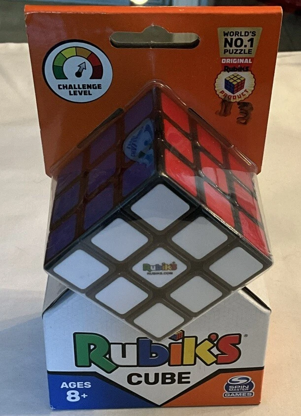 Rubik's Cube, l'originale giocattolo Fidget 3x3 Brain Teaser - Immagine 1 di 1