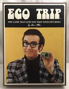 1975 Ego Trip The Board Game That Let's You Toot Your Own Horn Steve Allen - Picture 1 of 12