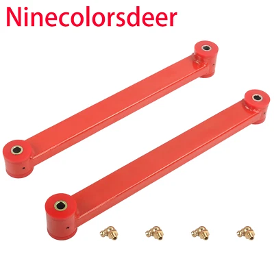 Brazos de control inferiores rojos no ajustables para Ford Mustang 2005-2014 2 puertas rojo Foto 1 de 4