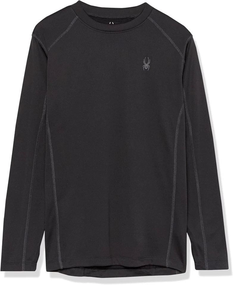 SPYDER Men's Midweight BASELAYER CREW TOP black Size Large $59 - Image 1 of 1