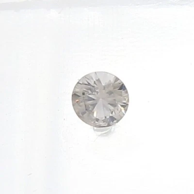 Round White Brilliantcut Natural Diamond 0.11Carat H/I Color VS1 Clarity 2.8MM - Image 1 of 4