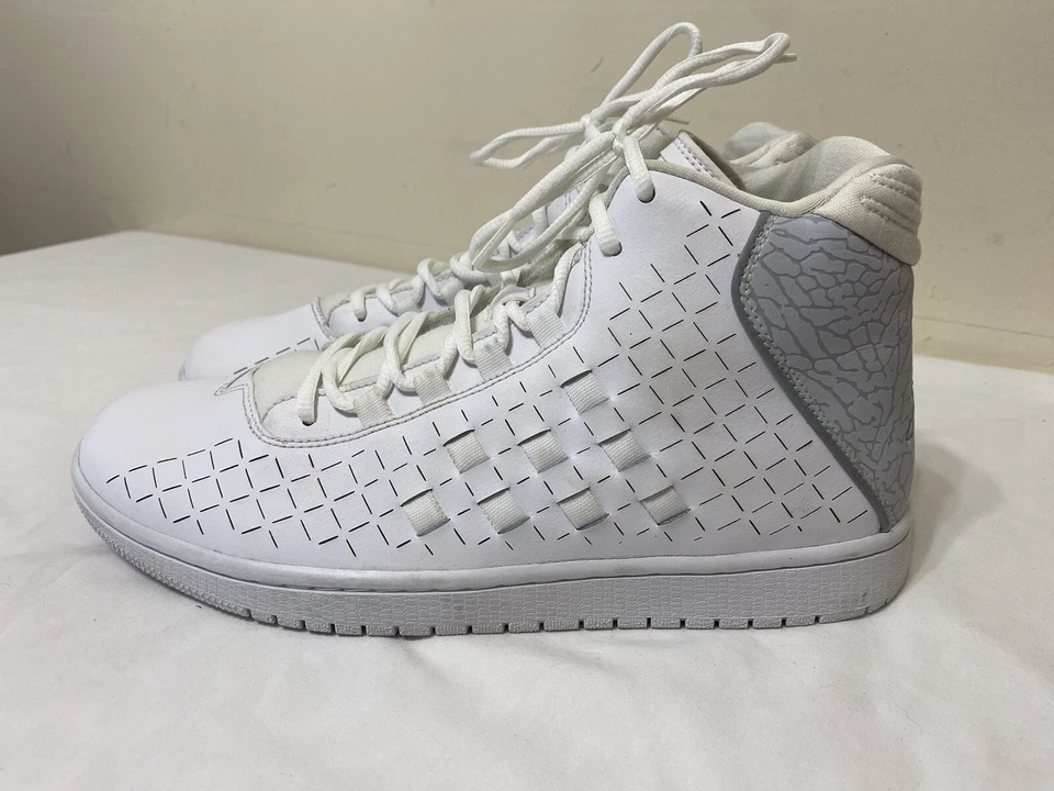 Air Jordan Illusion Basketball Shoes 2014 705141-101 White Wolf Grey Men’s 11.5 - Image 1 of 4