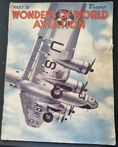 Wonders of World Avation #19 1938 Bristish air / flight coverage magazine - Picture 1 of 1
