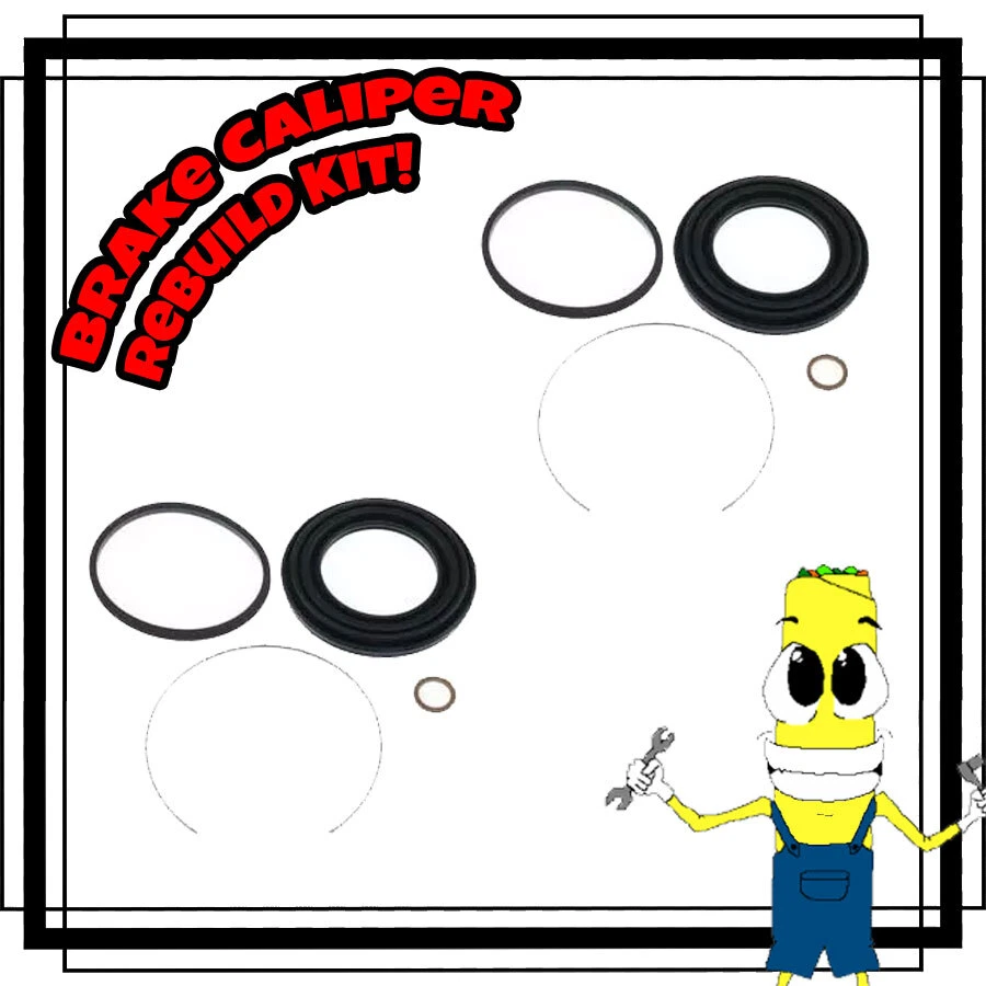 Kit de reparo de reconstrução de pinça de freio a disco traseira para Isuzu Pickup 1989-1995 - Imagem 1 de 1