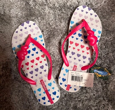 NUEVO con etiquetas Chanclas Ipanema Mujer Talla 7 Rosa Blanco Corazones San Valentín 38 EUR Foto 1 de 3