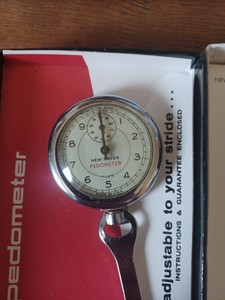 Vintage New Haven 100 mile Pedometer
