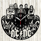 Horloge murale disque vinyle AC/DC décoration faite main 3774