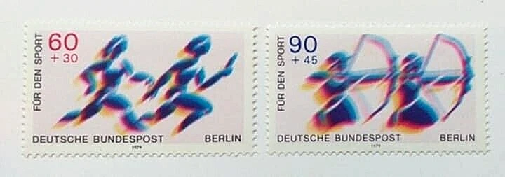 SELLOS DEPORTES ALEMANIA BERLIN 1979 550/51 2v. Nuevos - Imagen 1 de 1