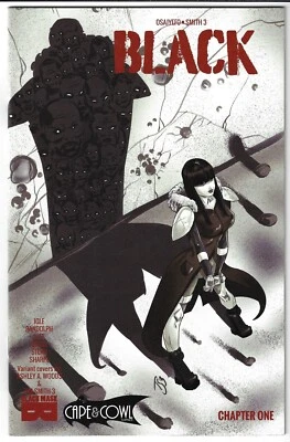 Cubierta variante exclusiva de cómics con capa y capucha negra #1 (2016) de Tim Smith 3 Foto 1 de 2