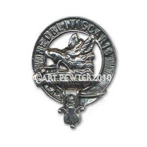 Kunst Zinn Campbell (von Argyll) Clan Wappen Manschettenknöpfe CCL-C9 Schottisch - Bild 1 von 3