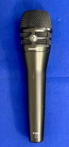 Auténtico micrófono vocal dinámico de mano Shure KSM8 Dualdyne - negro - Imagen 1 de 7