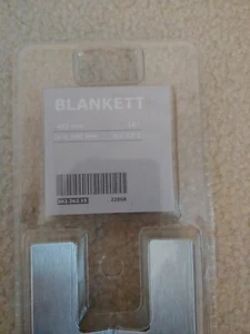 Set Of 2 IKEA BLANKETT 18" Aluminum Handle Cabinet Drawer Pull 202.262.15 NEW - Picture 1 of 5