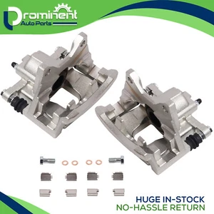 2pcs Brake Caliper with Bracket Rear Left & Right for 08-12 Jeep Liberty V6 3.7L - Picture 1 of 9