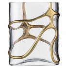 Eisch Vase Stargate Gold, Dekovase, Blumenvase, Kristallglas, Gold, 30 cm