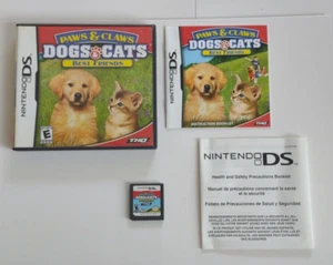 Paws & Claws: Cani e Gatti Best Friends Nintendo DS 2007 Completo e Testato - Foto 1 di 1