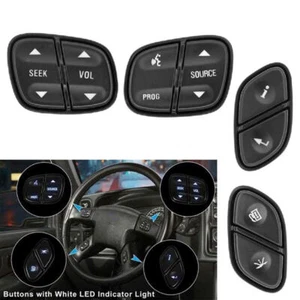 Steering Wheel Switch Control Buttons For Cadillac Escalade 2003-2006 - Foto 1 di 6