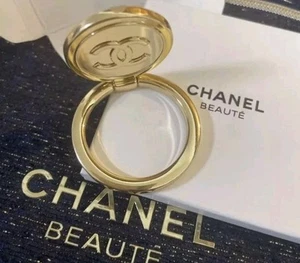 CHANEL Gold CC Logo Ring Finger Holder Cell Phone Grip New In Box - Picture 1 of 4