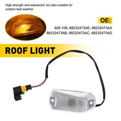 Luz marcadora de techo de cabina ámbar para Dodge RAM Promaster 1500 2500 3500 2014-2023 Foto 1 de 4