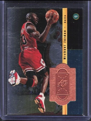 1998-99 Upper Deck SPX Michael Jordan S1 Finite Sample Chicago Bulls  - Image 1 of 2