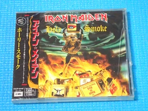 IRON MAIDEN Promo CD Holy Smoke Picture Label 1990 Japan NEW TOCP-6449 OBI - Foto 1 di 3
