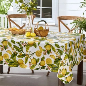TABLECLOTH Waterproof Picnic BBQ Kitchen Oblong Rectangle 60"x120" NEWBRIDGE - Picture 1 of 9