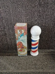 Vintage Avon Barber Pole Dekanter mit Box (voll/teilweise) - Bild 1 von 1