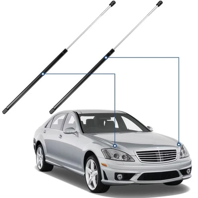 For 2001-2006 Mercedes-Benz S430 S500 S600 2 Pcs Front Hood Lift Support Struts - Image 1 of 4