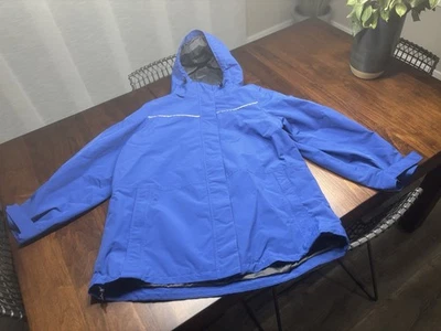 Lands End zip up hooded jacket, adult XL - Image 1 of 3