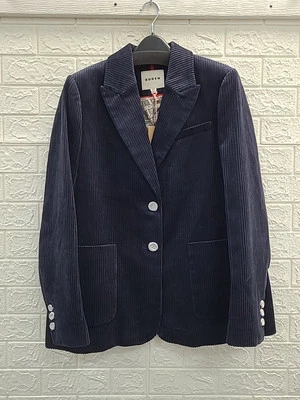 New Boden Relaxed Navy Corduroy Blazer Size 12 - Изображение 1 из 4