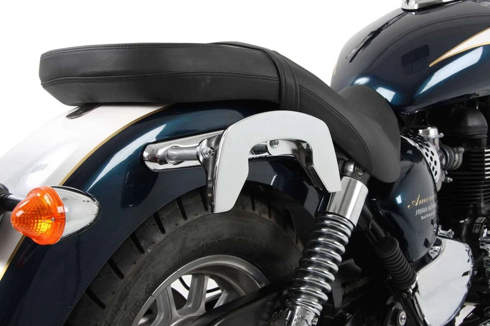 Chrome C-Bow Side Carrier for Triumph Bonneville America/Speedmaster (2005-2017) - Изображение 1 из 1