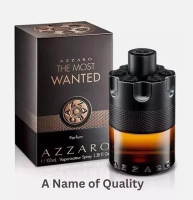 Azzaro The Most Wanted 100ml Parfum EDP Cologne for Men – 3.38oz New Seal Pack
