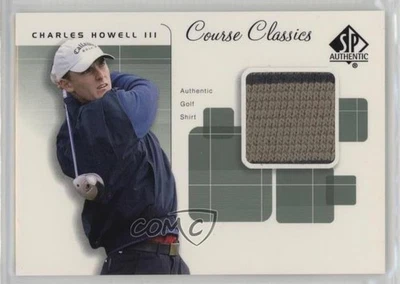 2002 SP Authentic Course Classics Golf Shirts Charles Howell III Rookie RC - Image 1 of 2