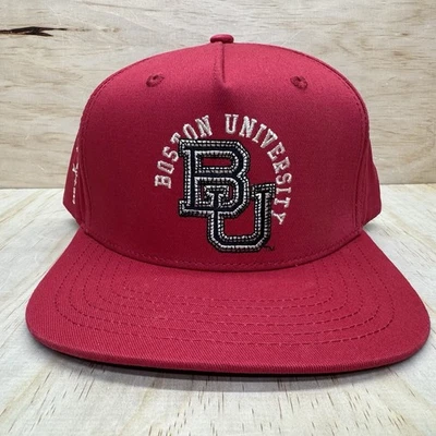 NUEVO Boston University Terriers Travis Scott Cactus Jack Mitchell Ness Snapback Foto 1 de 4