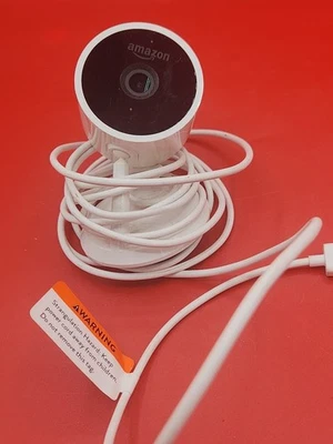 Amazon Original Cloud Cam 1080p Indoor/Outdoor Security Camera PB04JL White - Image 1 of 3