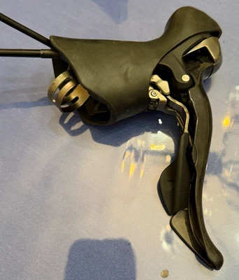 Shimano Ultegra ST-6700 Road Bike Left Brake Lever / Shifter Double WITH CLAMPS - Image 1 of 4