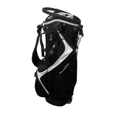 Bolsa de pie de golf Powerbilt TPS Dunes 14 vías negra/negra Foto 1 de 4