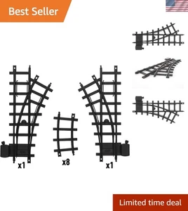 Robustes 10-teiliges Zug-Schienen-Set - innere Schleife für fantasievollen Spielspaß - Bild 1 von 10