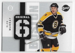 02/03 MAGLIA UPPER DECK VINTAGE ORIGINALE 6 GIOCHI Glen Murray #OSGM - Foto 1 di 1
