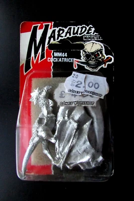 OOP Citadel / Warhammer / Marauder Metal Chaos Beasts MM44/1 Cockatrice BNIB - Image 1 of 2