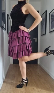 Abendkleid Ballkleid Cocktailkleid Lila Velours Gr. 38 von Jahn & Pill - Bild 1 von 19