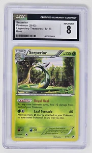 Serperior (8/113) CGC 8 (2013) Pokemon Holo - Rare B&W: Legendäre Schätze - Bild 1 von 2