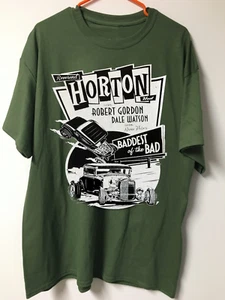 Nuova maglietta Reverendo Horton Heat Tour regalo per tifosi a 5XL verde S6510 - Foto 1 di 3