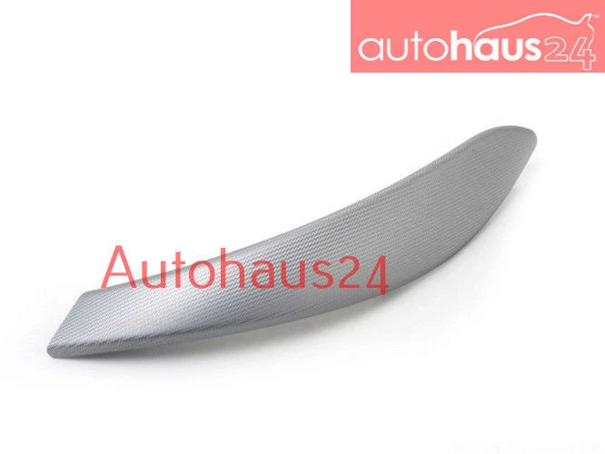 BMW F30 F80 F31 F32 F33 F35 12-17 OUTER TRIM DOOR-PULL HANDLE RIGHT ALUMINUM HEX - Image 1 of 1